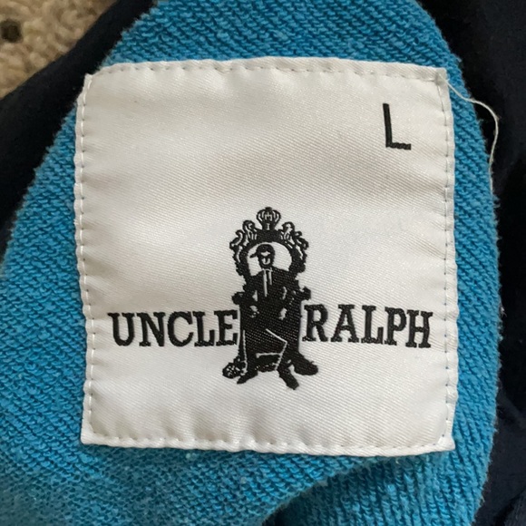 Uncle Ralph 1983 Colour Block Hoodie (no hoodie strings) Sz L M - Picture 5 of 5